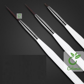 Bộ cọ vẽ móng cán trắng