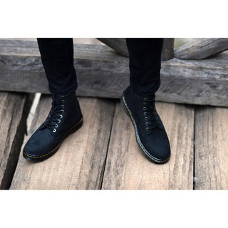 Giày lười nam dây buộc da thật xuất khẩu VN - Dr marten Dr8