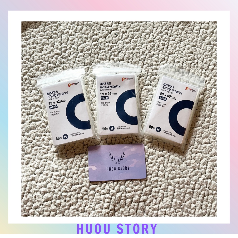 Sẵn Sleeve Popcorn Chính hãng đựng card