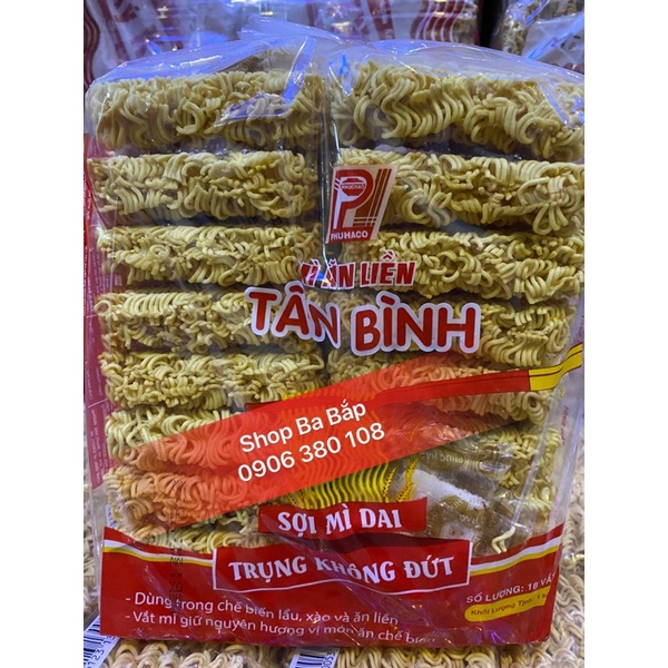 Mì kí (Mì Trần) Tân Bình siêu ngon sợi dai dòn đặc biệt 18vắt/ gói 1 kg