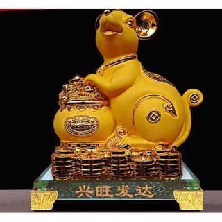 Chuột Phong thủy 2020 Mạ Vàng 24k