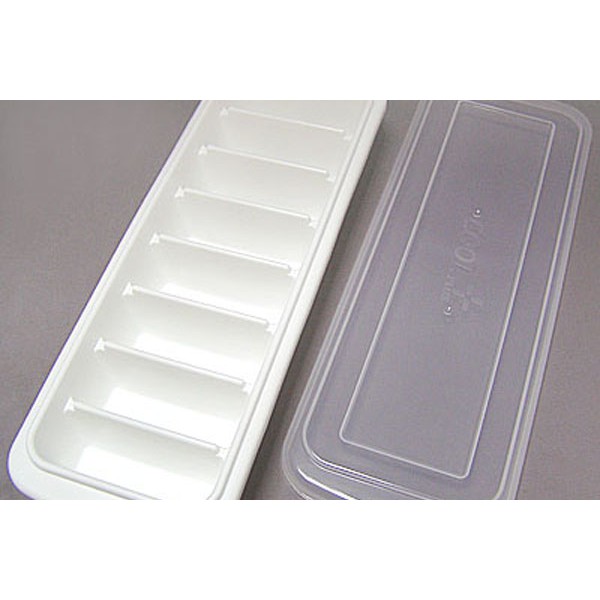 Khay đá 8 thanh có nắp đậy Inomata - Ice Tray - Made in Japan - KBN 503163