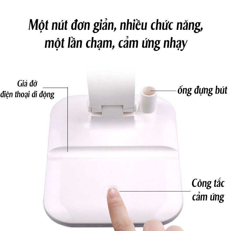 Đèn Học Để Bàn Đèn Để Bàn Chống Cận Thông Minh 3 Chế Độ Sáng 3 Ánh Sáng  NOBITA OFFICIAL