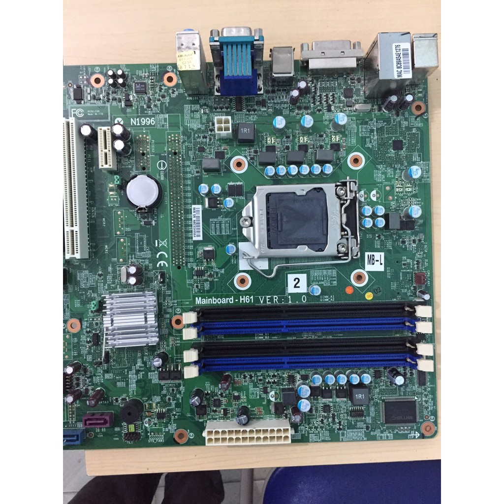[Mã ELMS05 giảm 5% đơn 300k]Bo mạch chủ - Main H61/H77 Máy Bộ NEC Renew - Có Cổng DVI và USB 3.0 | BigBuy360 - bigbuy360.vn