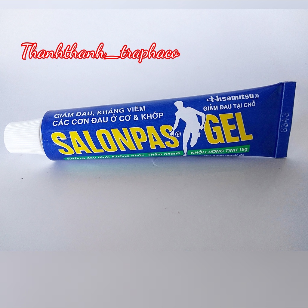 Salonpas gel - bôi ngoài da tuýp 15g