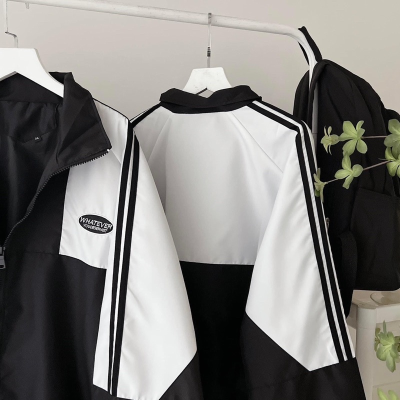 Áo Khoác Dù WHATEVER 2 Lớp Có Túi Trong Form Rộng Unisex 2tclothes