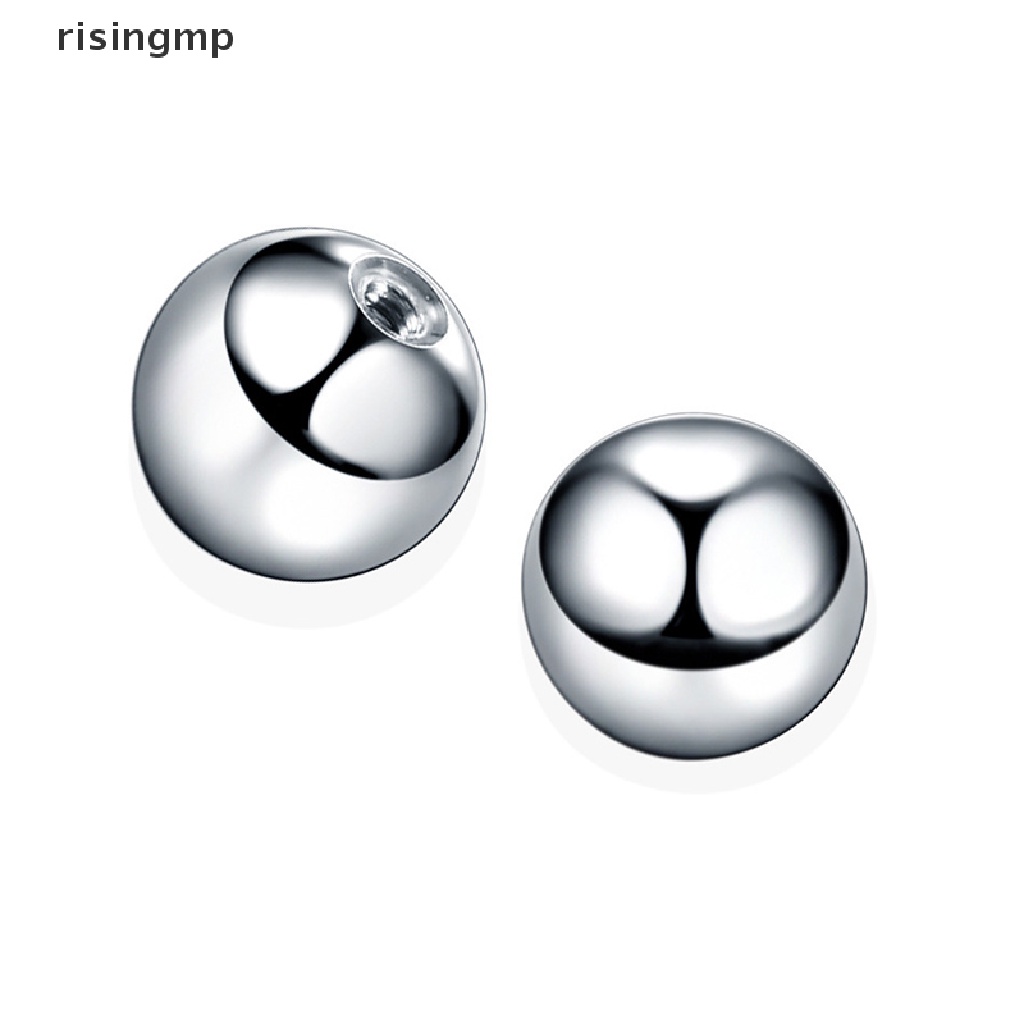 Set 50 bóng tròn thay thế cho khuyên xỏ bằng thép không gỉ