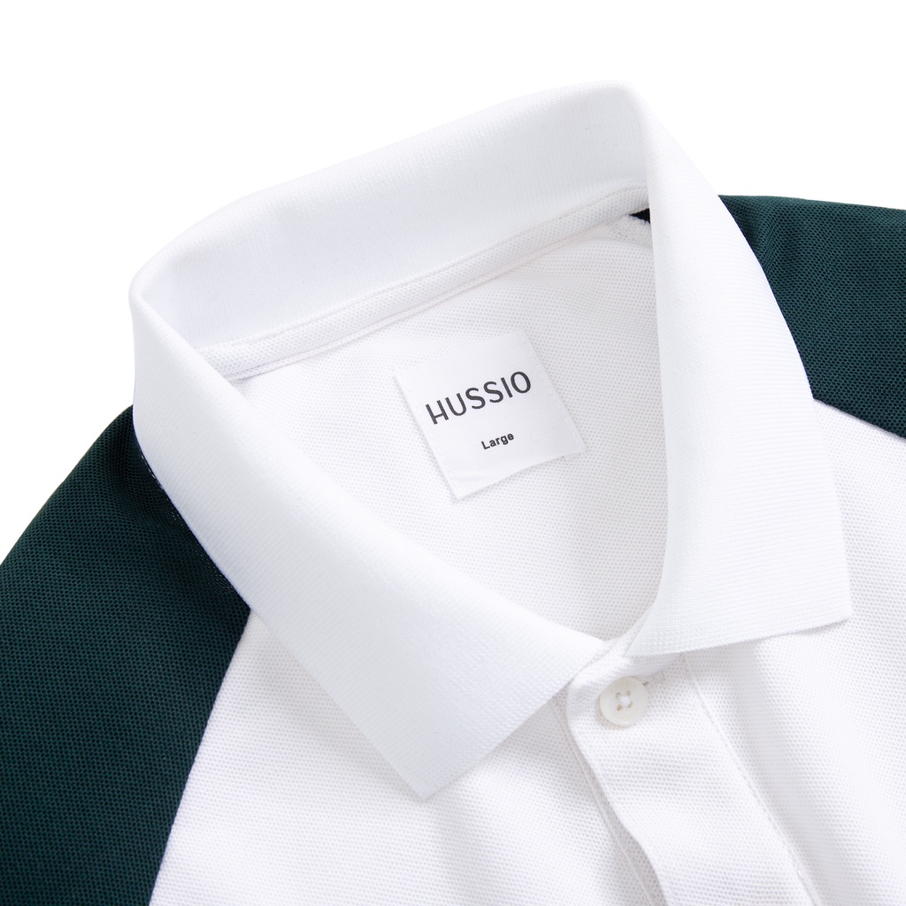 Áo polo FLOY vải Cotton Pique cao cấp, năng động, thanh lịch, chuẩn form - HUSSIO