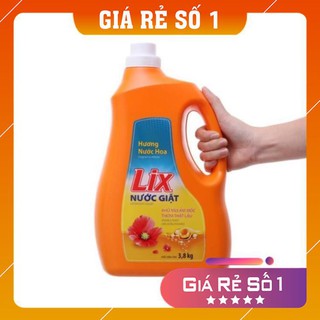 Nước giặt lix hương nước hoa 3.8kg