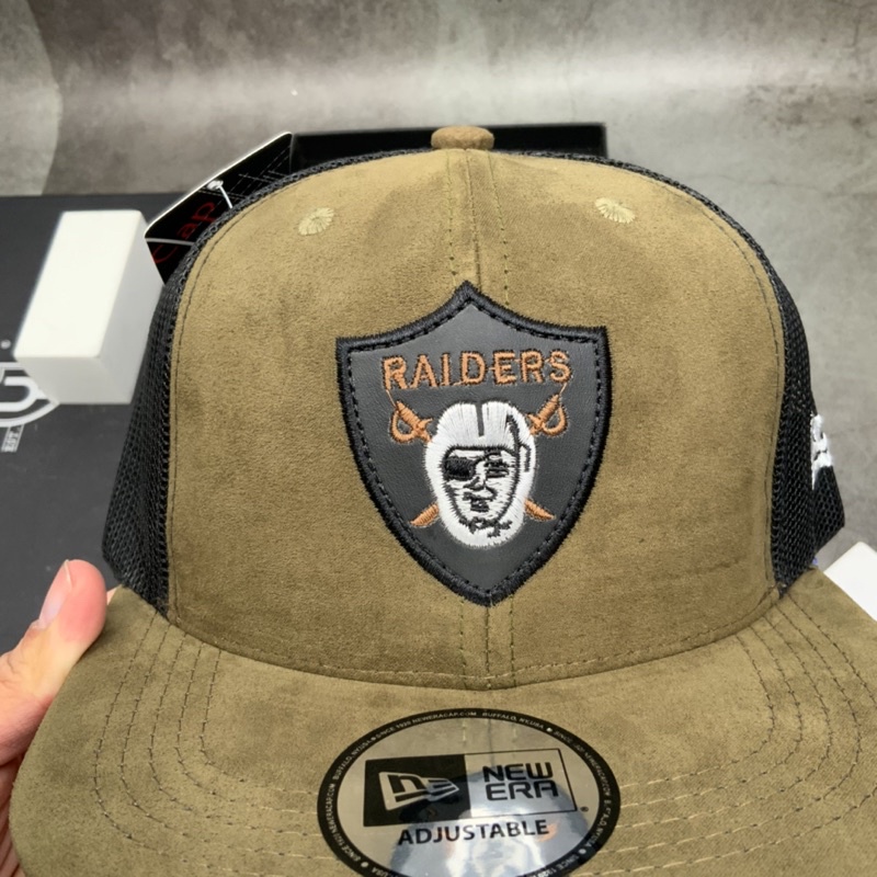 Mũ Hiphop , Snapback Thêu Logo RAIDERS Khoá Nút Cực Ngầu Phong Cách Nam Nữ