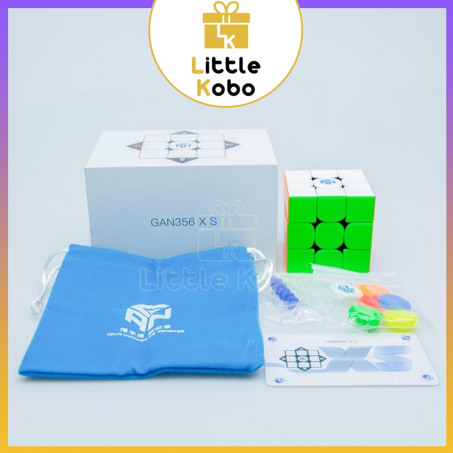 ☽♛Rubik Gan 356 XS 3x3 Rubic Nam Châm Flagship Gan356XS Đồ Chơi Thông Minh