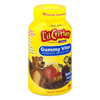 Kẹo dẻo Multivitamin L’il Critters Gummy Vites 190 viên