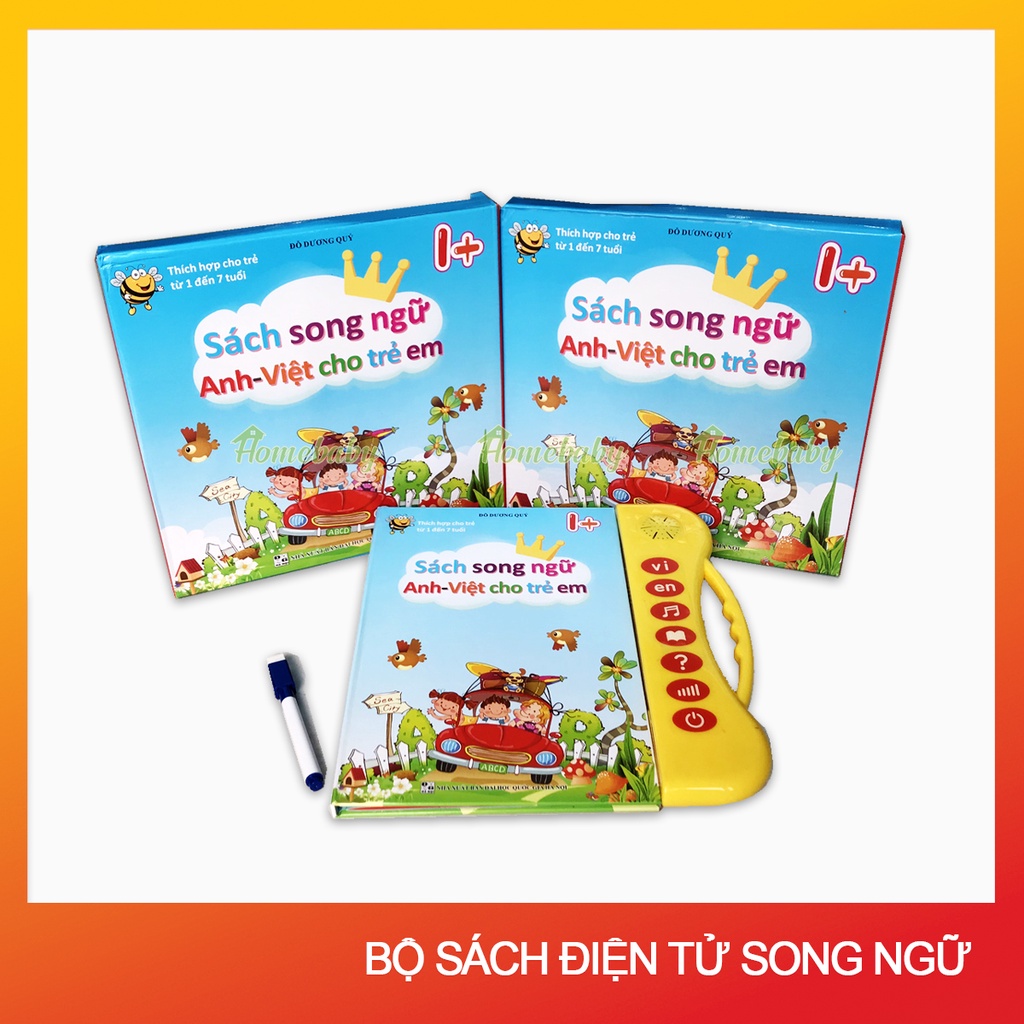 ĐỒ CHƠI ĐIỆN TỬ SONG NGỮ ANH VIỆT GIÚP PHÁT TRIỂN NGÔN NGỮ, TƯ DUY