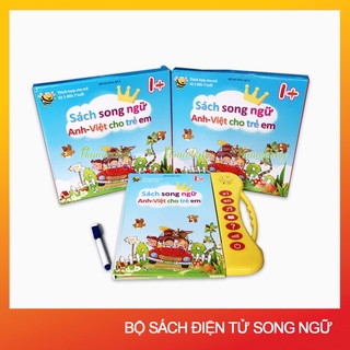 S.ách Nói Điện Tử Thông Minh Song Ngữ Anh Việt Giúp Bé Phát Triển Tư Duy, Ngôn Ngữ, Học Tốt Tiếng Anh