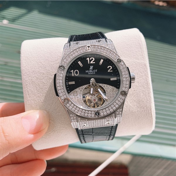 Đồng Hồ Nam Hu.blot HA88 Máy Lộ cơ Automatic Nhật Mặt Full 1/2 đá Chống Nước, Chống Xước TUYỆT ĐỐI