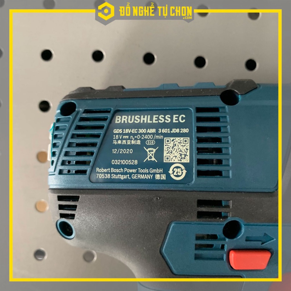 Máy siết ốc dùng pin BOSCH GDS 18V-EC 300 ABR