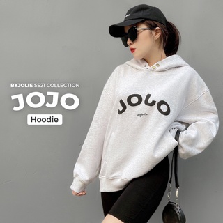 Áo hoodie nỉ bông JOJO unisex form suông rộng