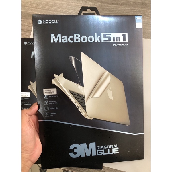Bộ Dán full 5in1 mac 14inch/16inch m1 2021 mocoll