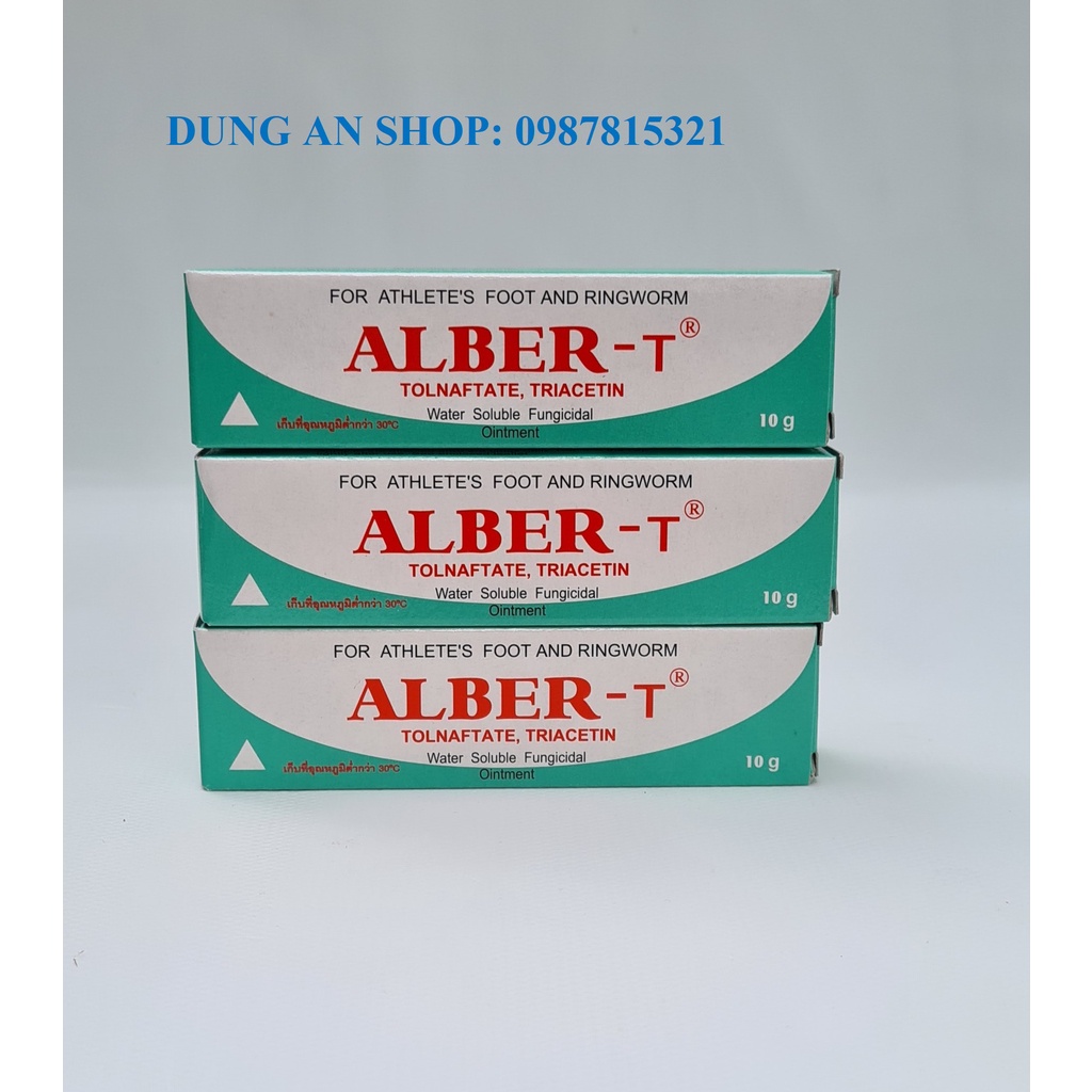 ALBER – T: TRỊ NẤM, TRỊ MỐC, TRỊ LÁC CHO GÀ. THUỐC MỐC GÀ – MỐC BÔI CHO GÀ. DẠNG TUÝT BÔI.