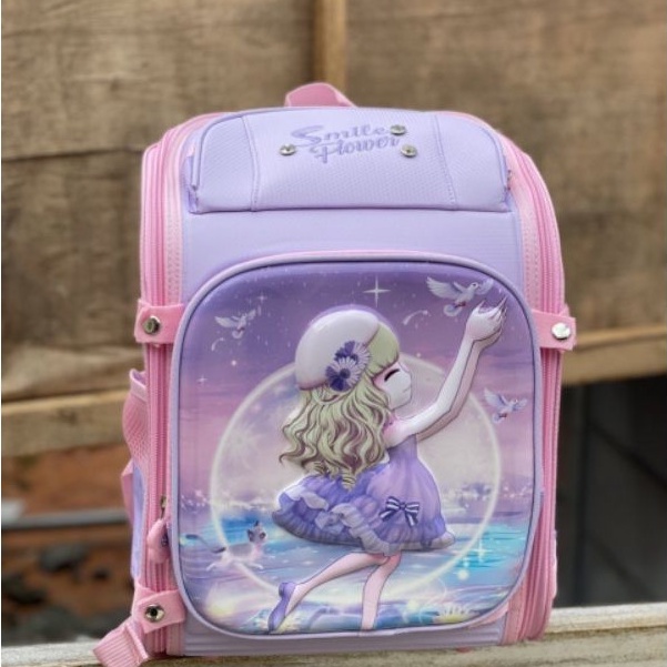 Balo chống Gù siêu xịn, đủ màu, hình cho bé Cấp 1, Balo chống gù tiểu học