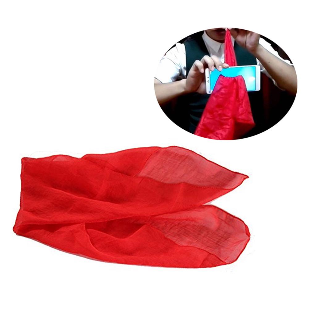 Scarf Magic Prop Through The Phone For Magicians Trick Toys Tricks