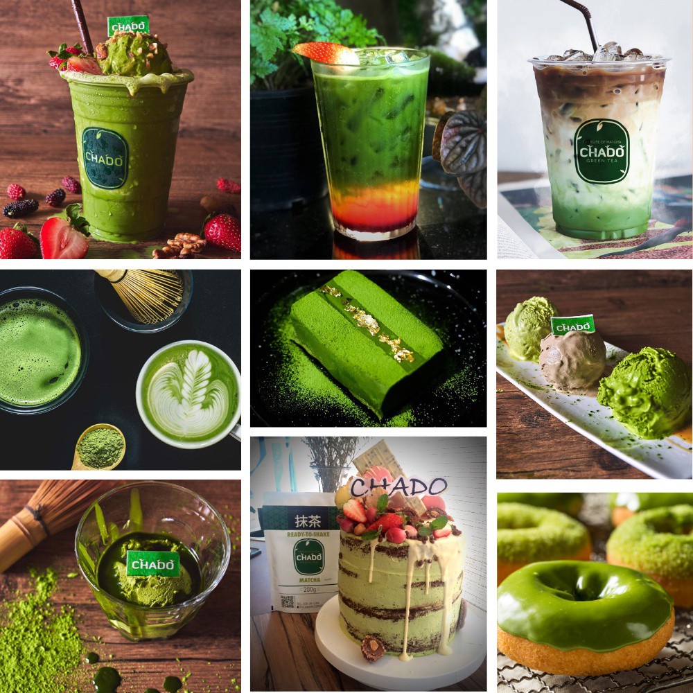 CHADO Z - Bột Trà Xanh Nguyên Chất ZENRYOKU - Nhật Bản - Nguyên Liệu Pha Chế - Bột - Làm Bánh - Kem - Chè