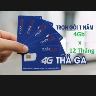 Sim 4g mobifone giá rẻ 1 năm