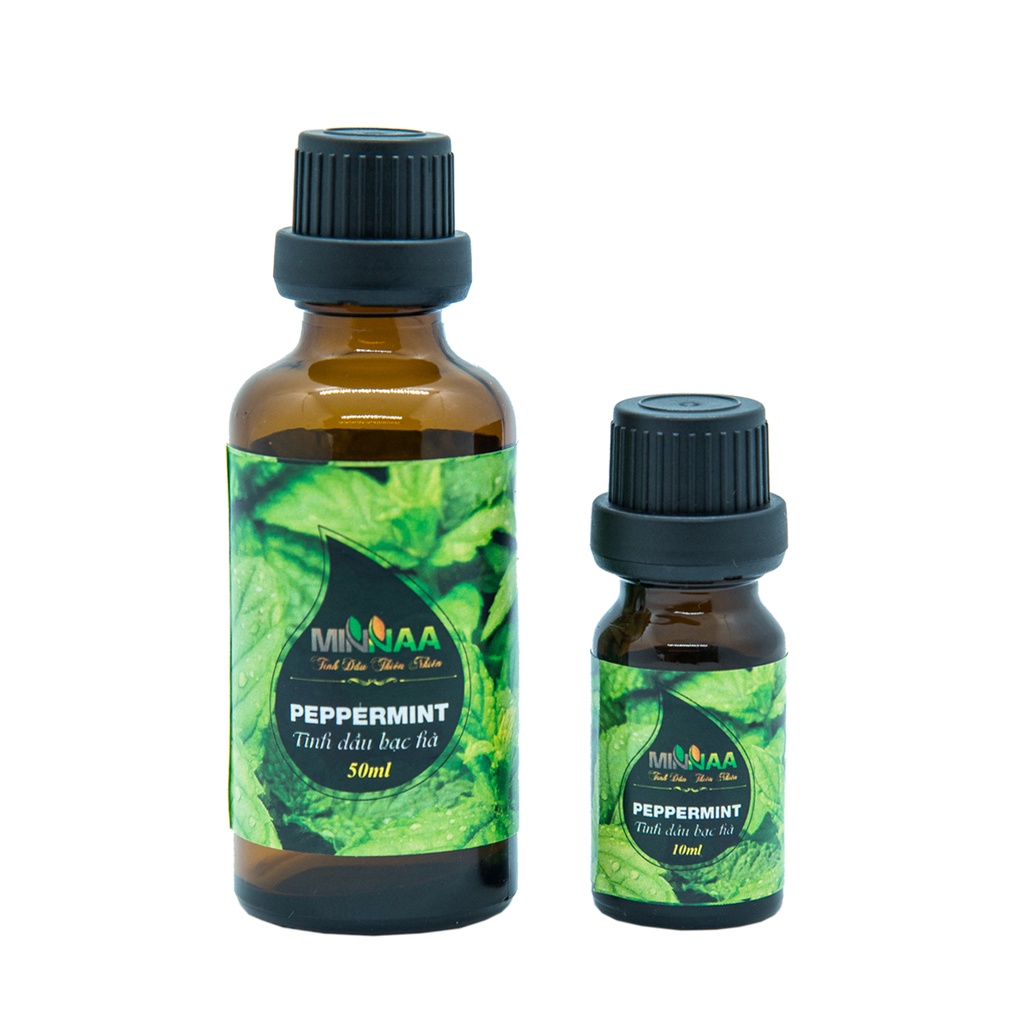 Tinh dầu Bạc hà Minnaa 50ml nguyên chất thơm phòng thanh lọc không khí
