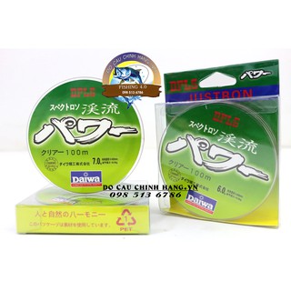 Cước câu cá 7 màu daiwa 100m