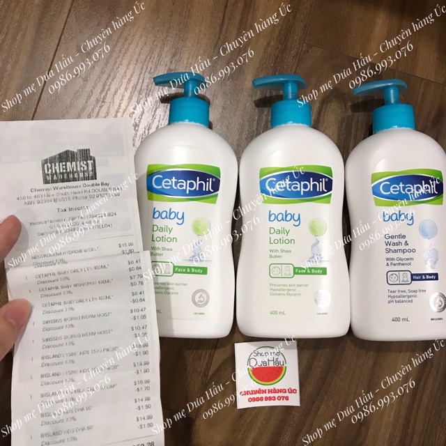 Sữa dưỡng ẩm Cetaphil baby lotion 400ml