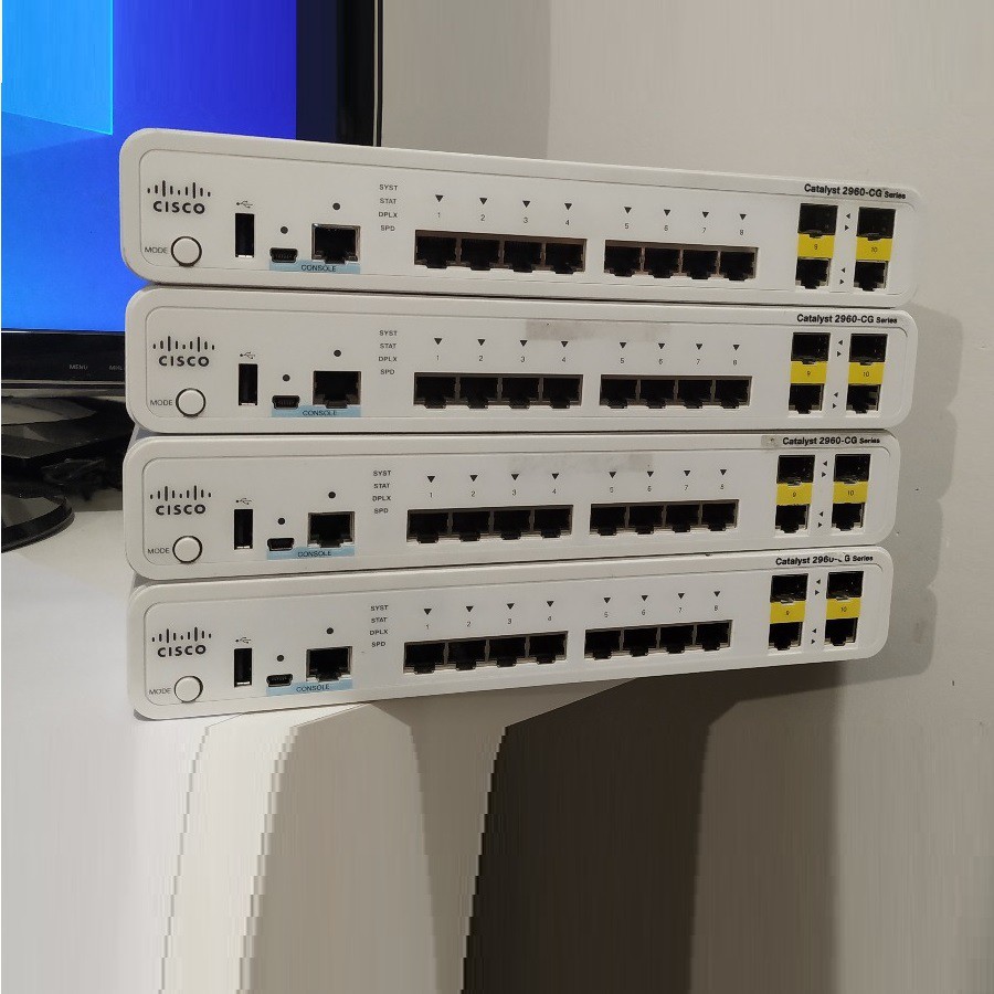 Bộ chuyển mạch Cisco Catalyst 2960CG Switch Layer 2 (WS-2960CG-8TL-L)