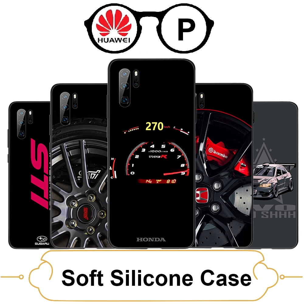 Ốp Điện Thoại Silicon Mềm Hình Đồng Hồ Đo Tốc Độ Xe Hơi Bz131 Cho Huawei P20 Pro P10 P9 Lite Mini 2016 2017 2018 2019