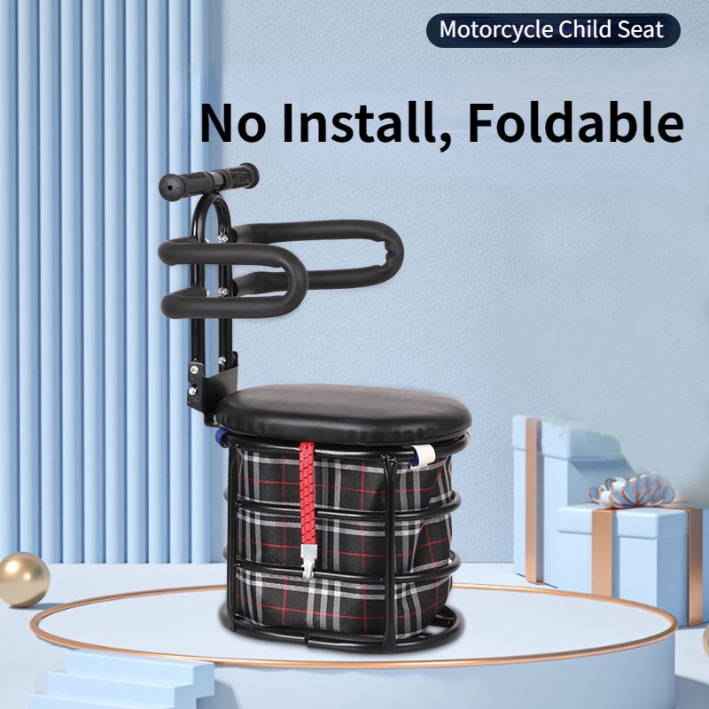 Ghế Ngồi Phía Trước Xe Máy Điện Bảo Vệ An Toàn Cho Bé