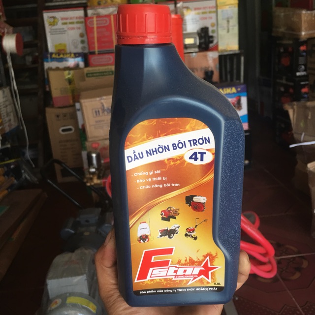 NHỚT 4 THÌ CHO ĐỘNG CƠ MÁY NỔ VÀ ĐẦU NÉN RỬA XE