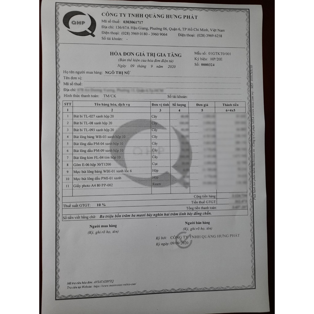 MỰC BÚT LÔNG DẦU PMI-01