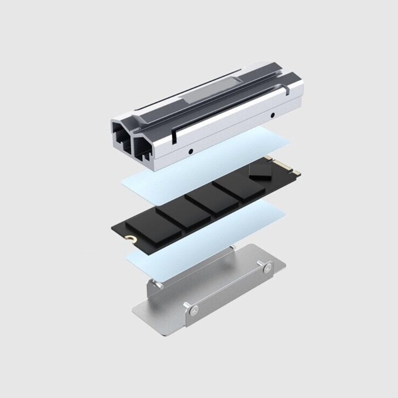 Tản Nhiệt Ổ Cứng SSD 2280 Bằng Nhôm Cho M.2 NVME M.2