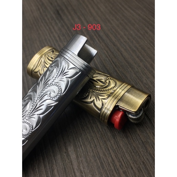 Vỏ Quẹt J3 Khắc Hoa Văn