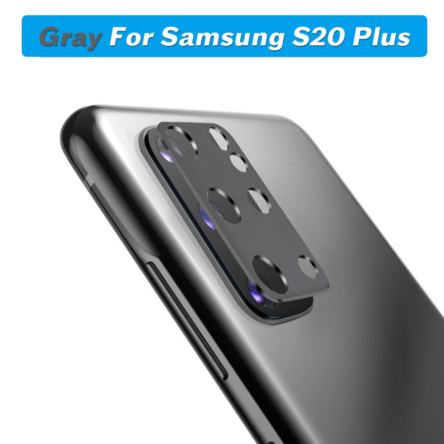 Viền Kim Loại Bảo Vệ Ống Kính Camera Sau Cho Samsung Galaxy S20 Plus S20 Ultra