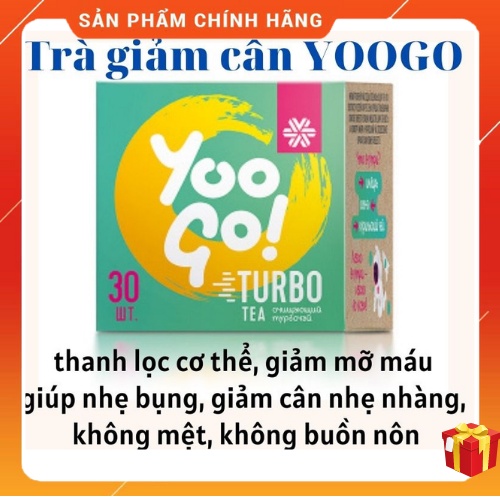 Trà giảm cân, thải độc, giảm mỡ - Trà thảo mộc Yoo Go Turbo Tea (Chính hãng)