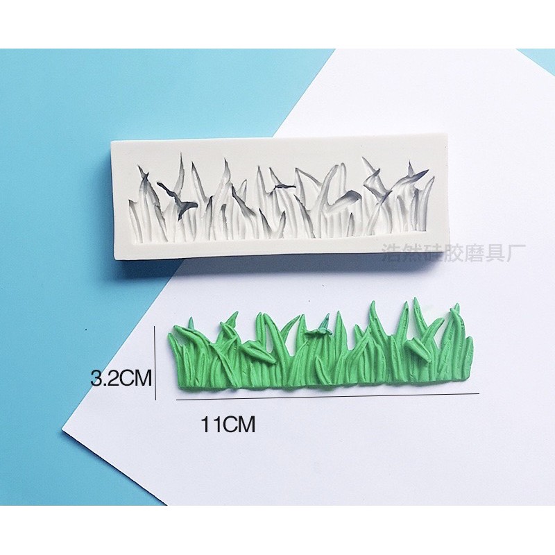 silicon cỏ làm bánh