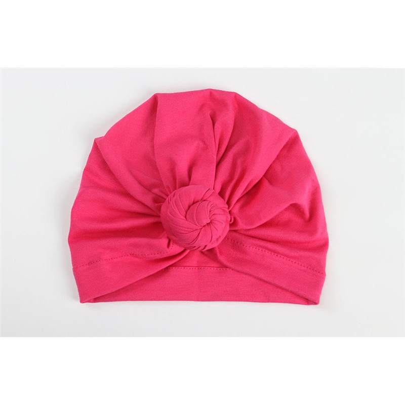 Mũ turban thắt nút dễ thương cho mẹ và bé