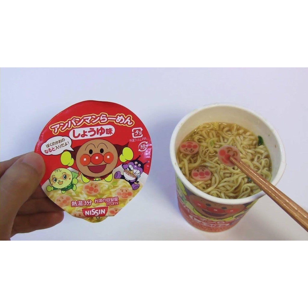 MÌ LY ANPANMAN NISSIN NHẬT BẢN