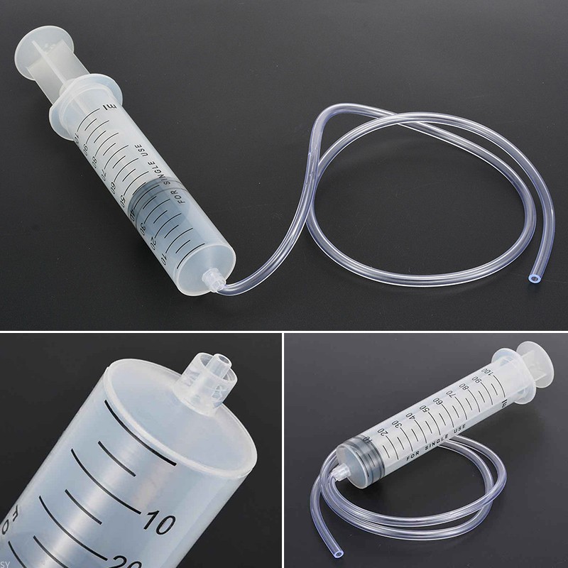 Ống Tiêm 100ml Kèm Ống Dẫn Dầu 80cm Tiện Dụng