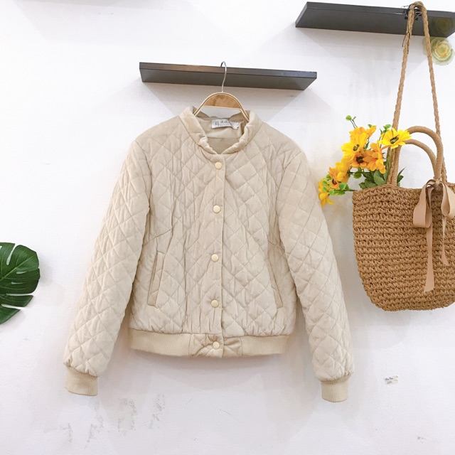 Áo phao hoạ tiết