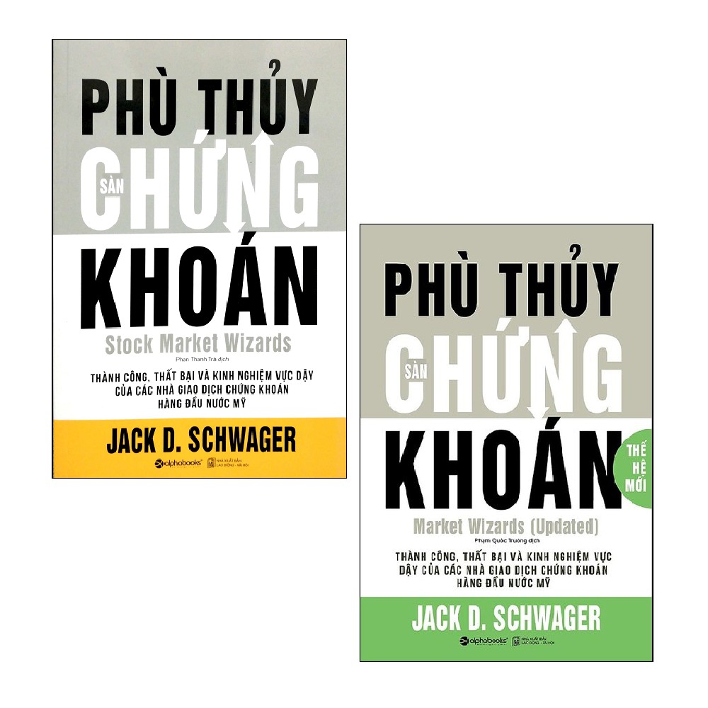 Sách Aphabooks - Combo Phù Thủy Sàn Chứng Khoán + Phù Thủy Sàn Chứng Khoán Thế Hệ Mới