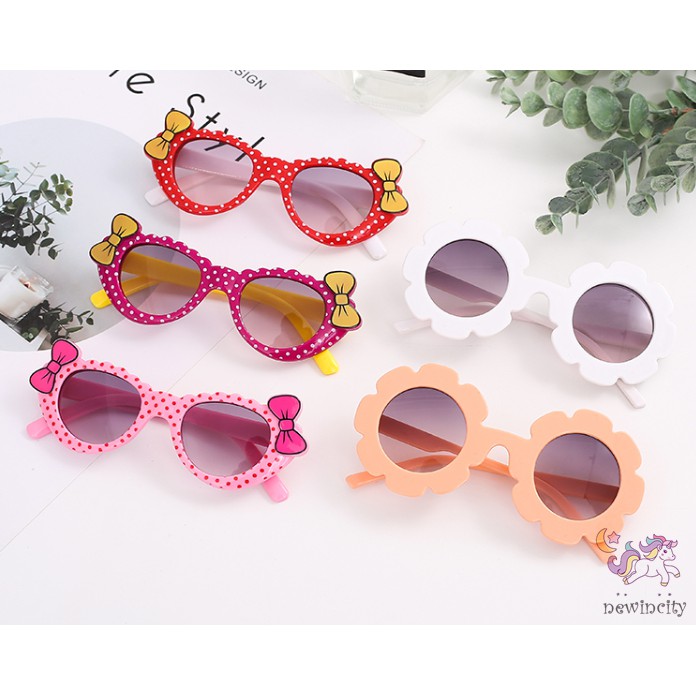 Kính Mát Hoạt Hình Xinh Xắn Cho Bé