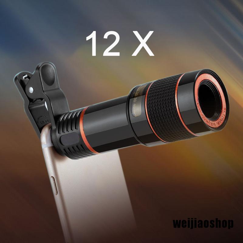 Ống Kính Kẹp Điện Thoại Weijiao2 12x Zoom