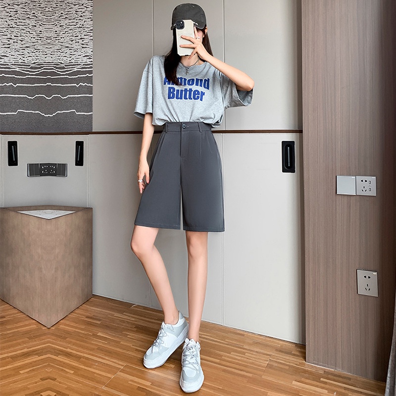 [Kèm Video SP] Quần Short Nữ Cao Cấp Cạp Cao Phối Cúc Kiểu Dáng Hiện Đại Năng Động Thời Trang Sugal SHORT NU 003V1