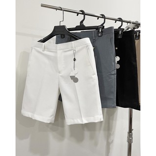 SHORTS BASIC trắng, kem - quần âu ngắn nam "CHUỘT TRẮNG" có big size