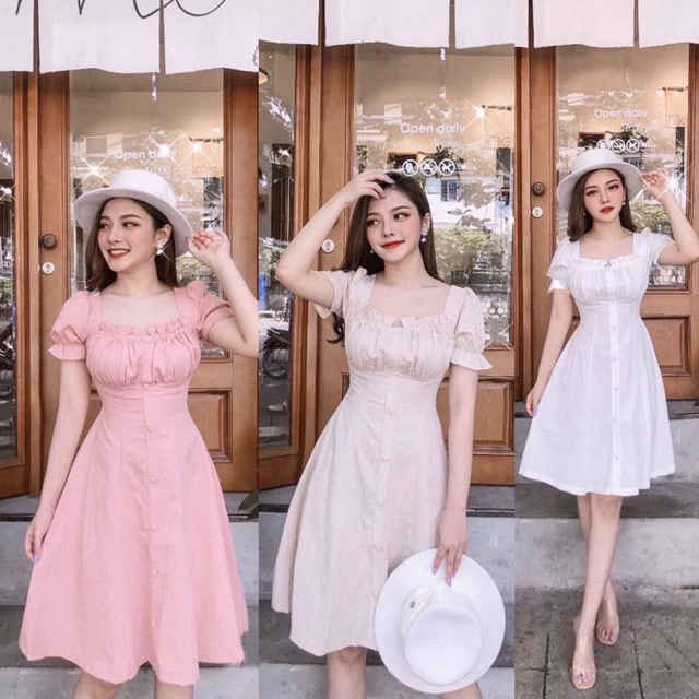 Đầm tay con nút bọc